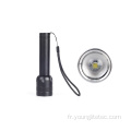 Lampe de poche à LED rechargeable USB USB zoomable en aluminium